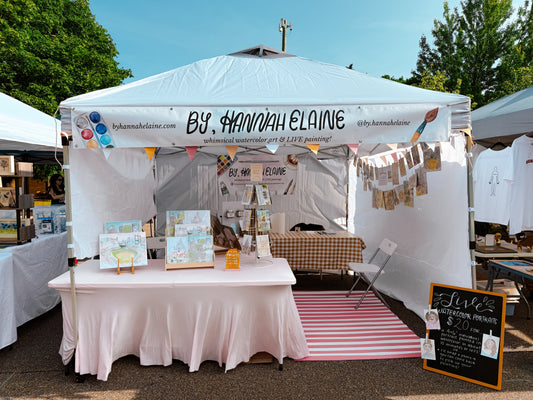Taking the Leap - My FIRST Art Festival!