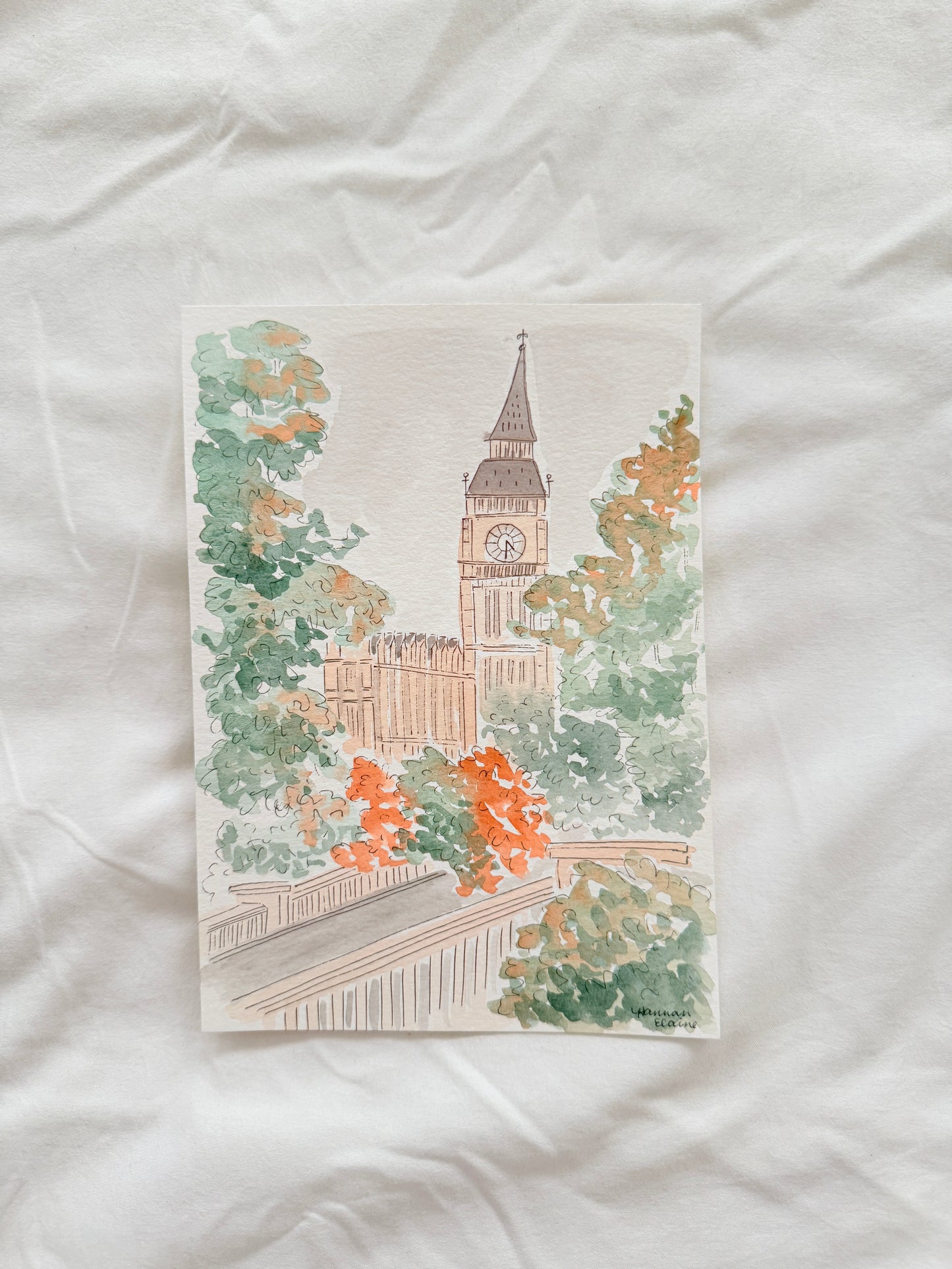 “Big Ben in Fall” 5x7 Fine Art Print
