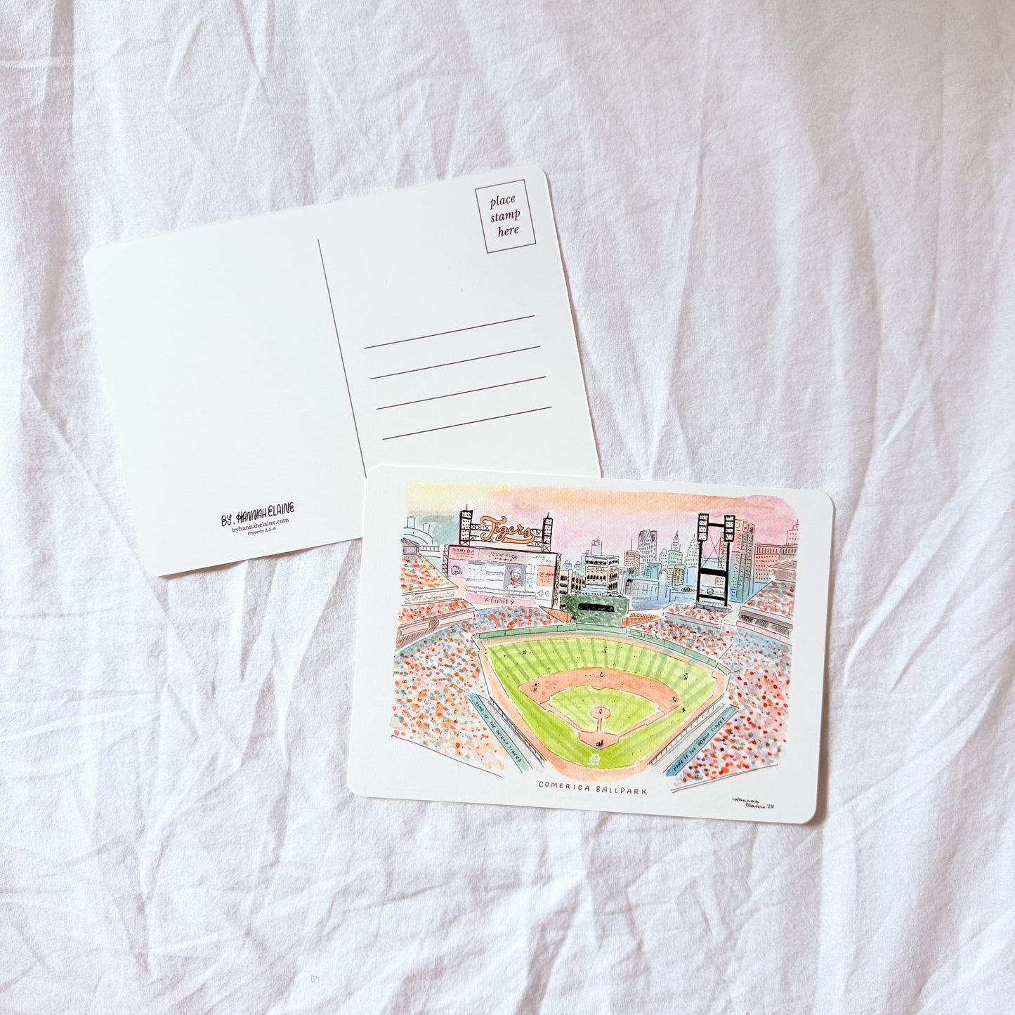 "Comerica Park" Fine Art Print