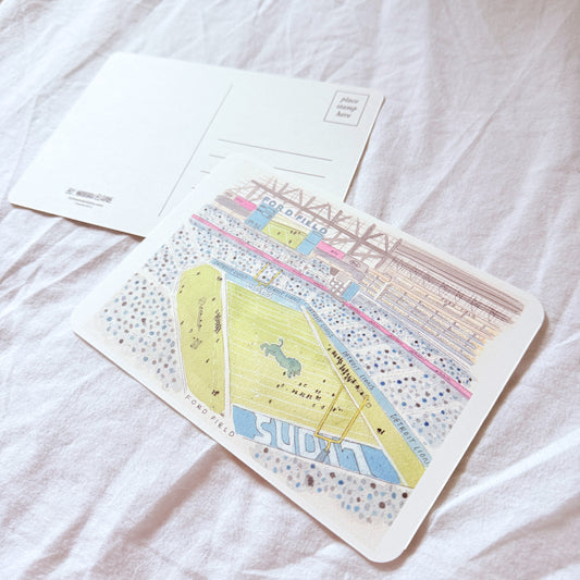 "Ford Field" Fine Art Print