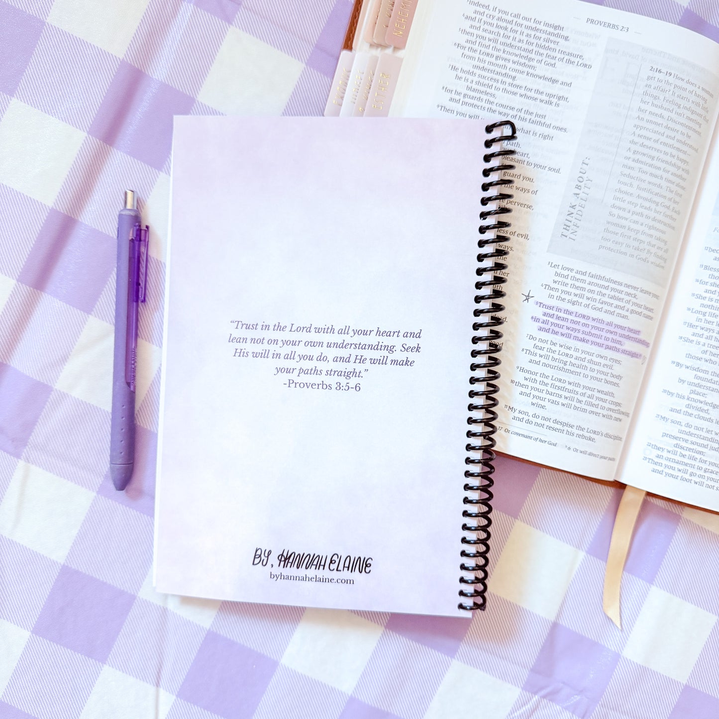 "Lavender Sheep" Church Notes & Prayer Journal