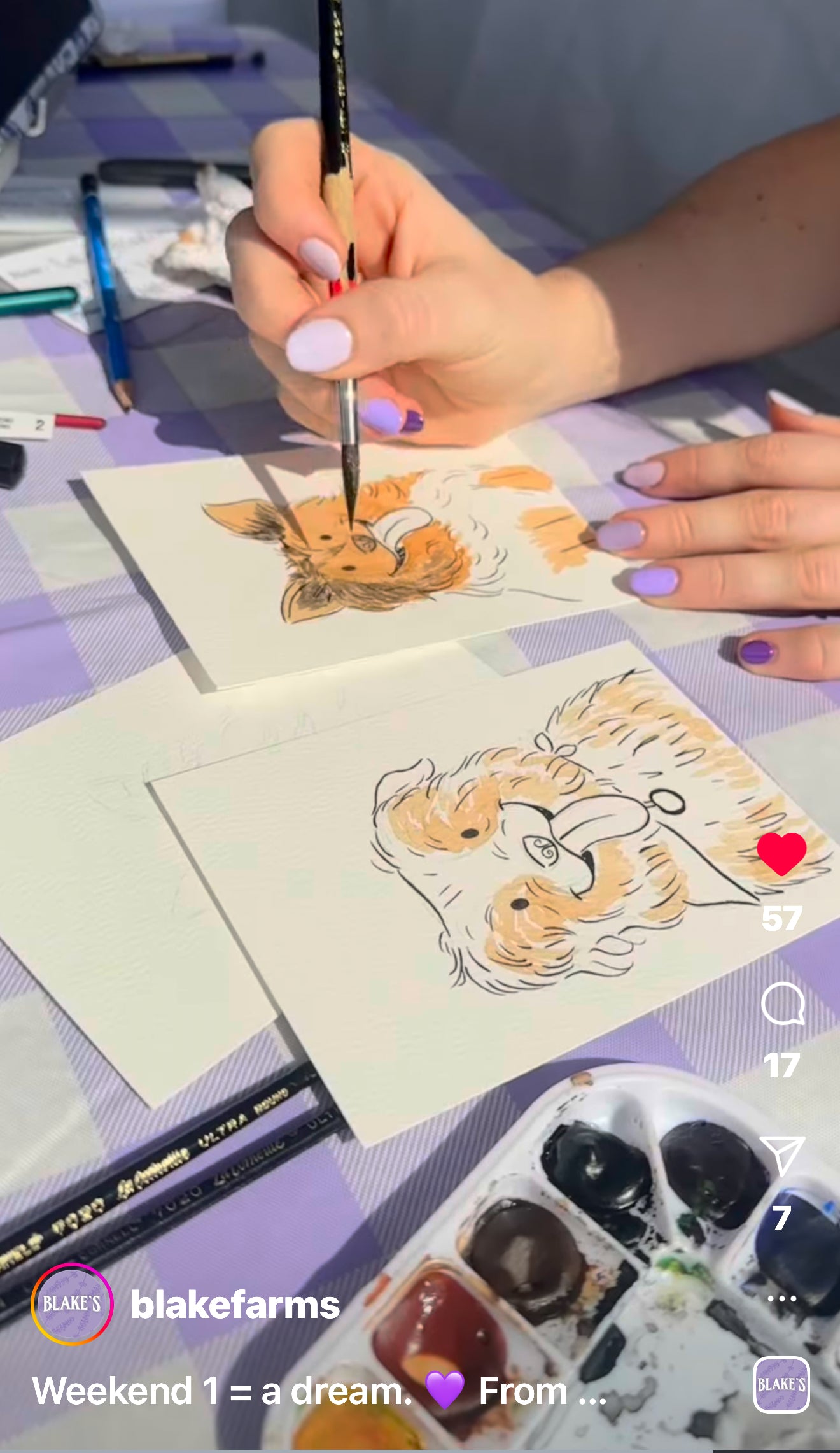 Watercolor Portraits