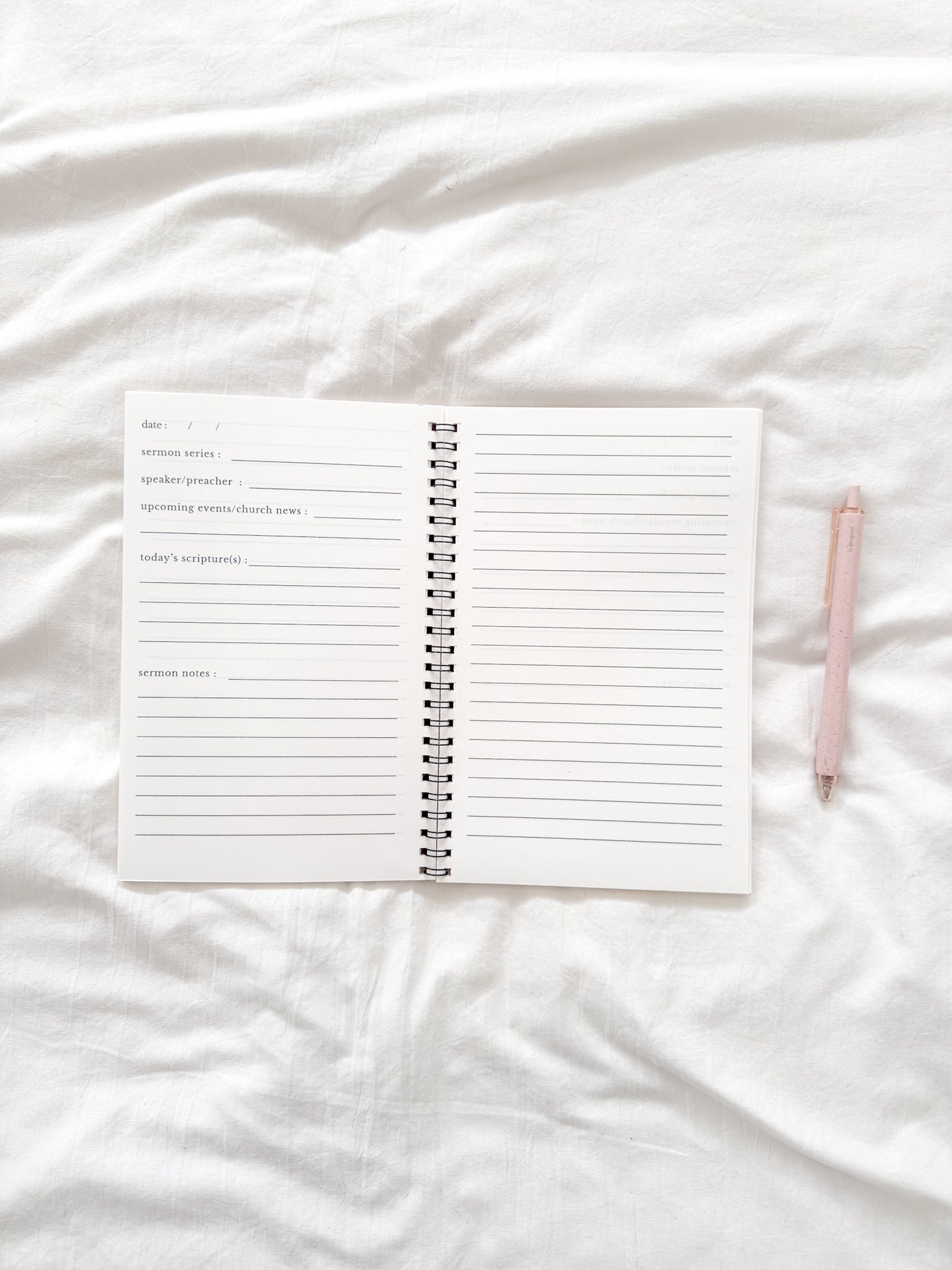 "St. Michael's" Church Notes Journal