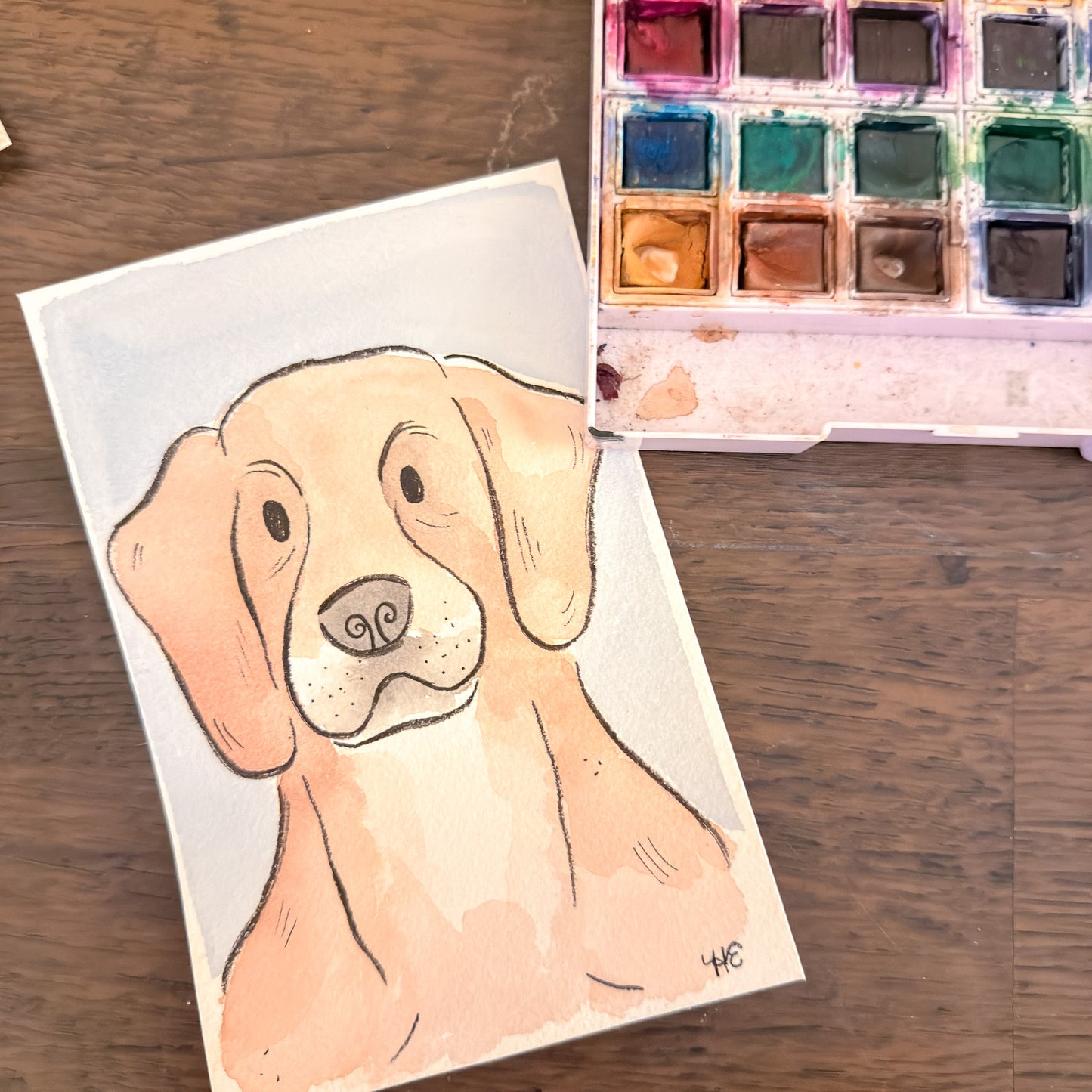 Watercolor Portraits