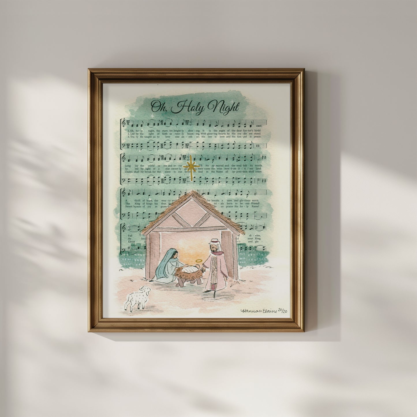 LIMITED EDITION "Oh Holy Night" Fine Art Print