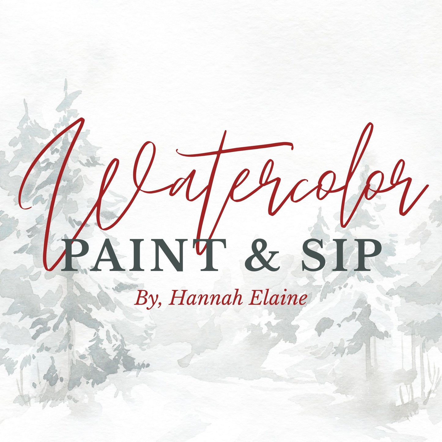Watercolor Paint & Sip Event Spot