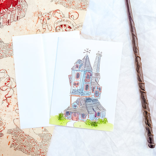 "The Burrow" 5x7 BLANK Greeting Card / Fine Art Print
