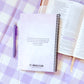 "Lavender Sheep" Church Notes & Prayer Journal