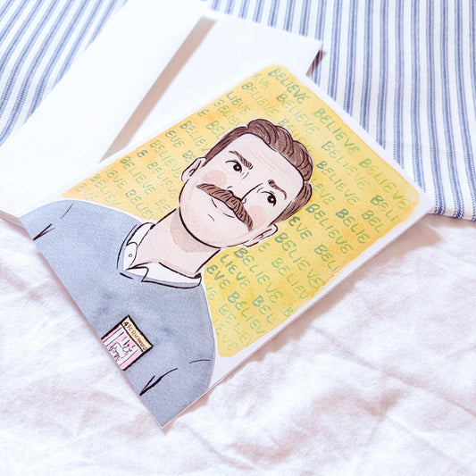 "Believe" 5x7 BLANK Greeting Card / Fine Art Print