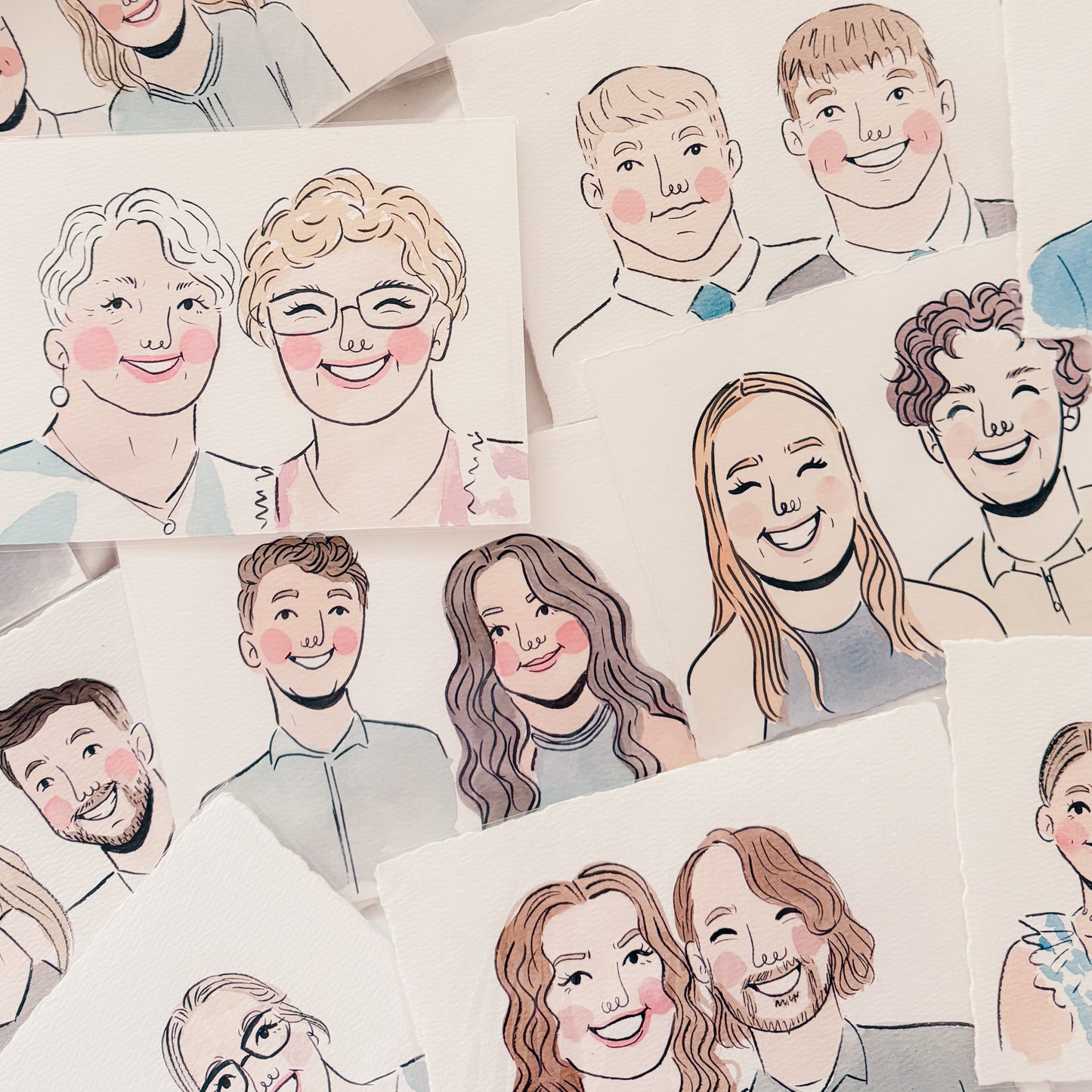 Watercolor Portraits