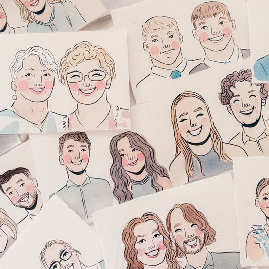 Watercolor Portraits