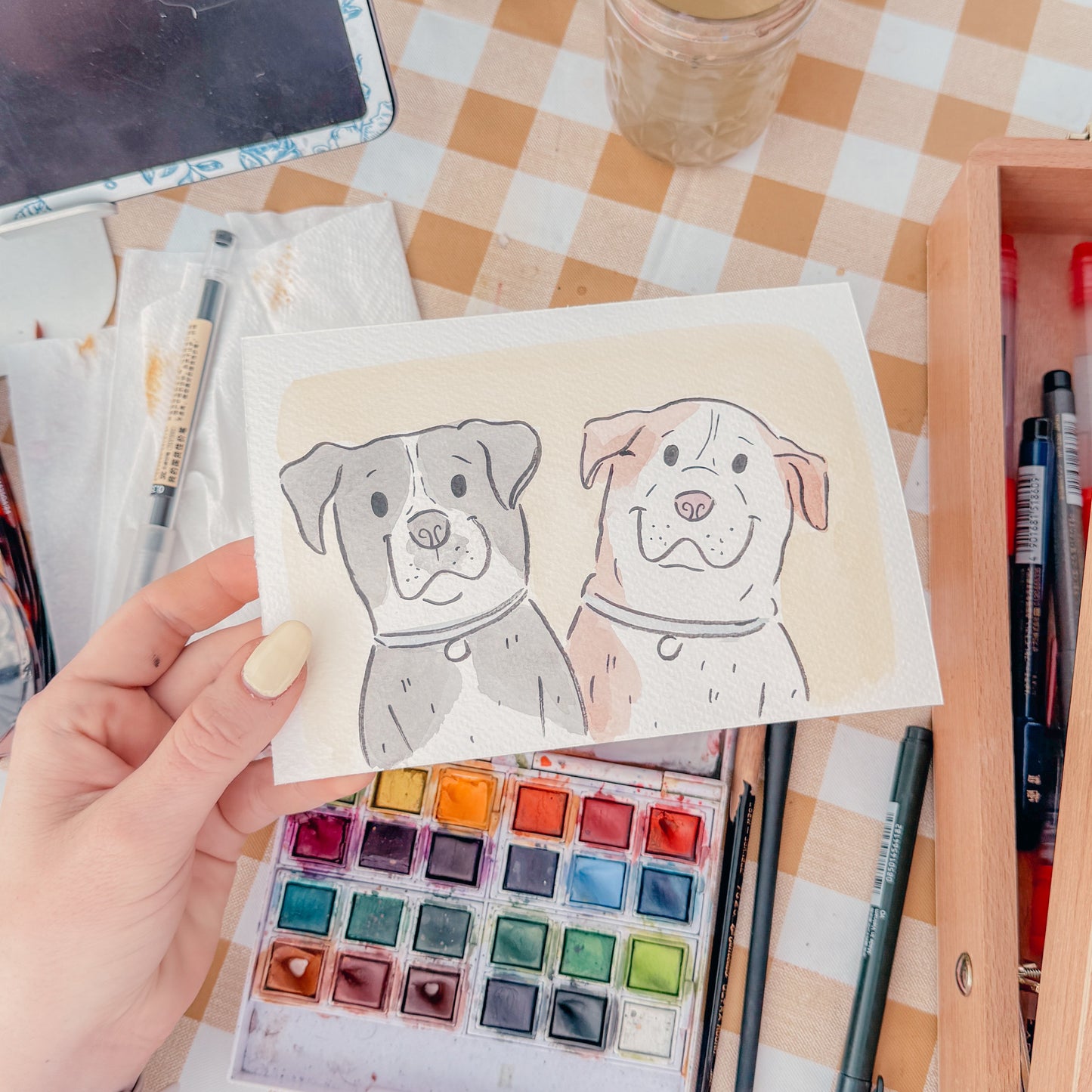 Watercolor Portraits