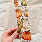 Pumpkin & Leaves Bookmark