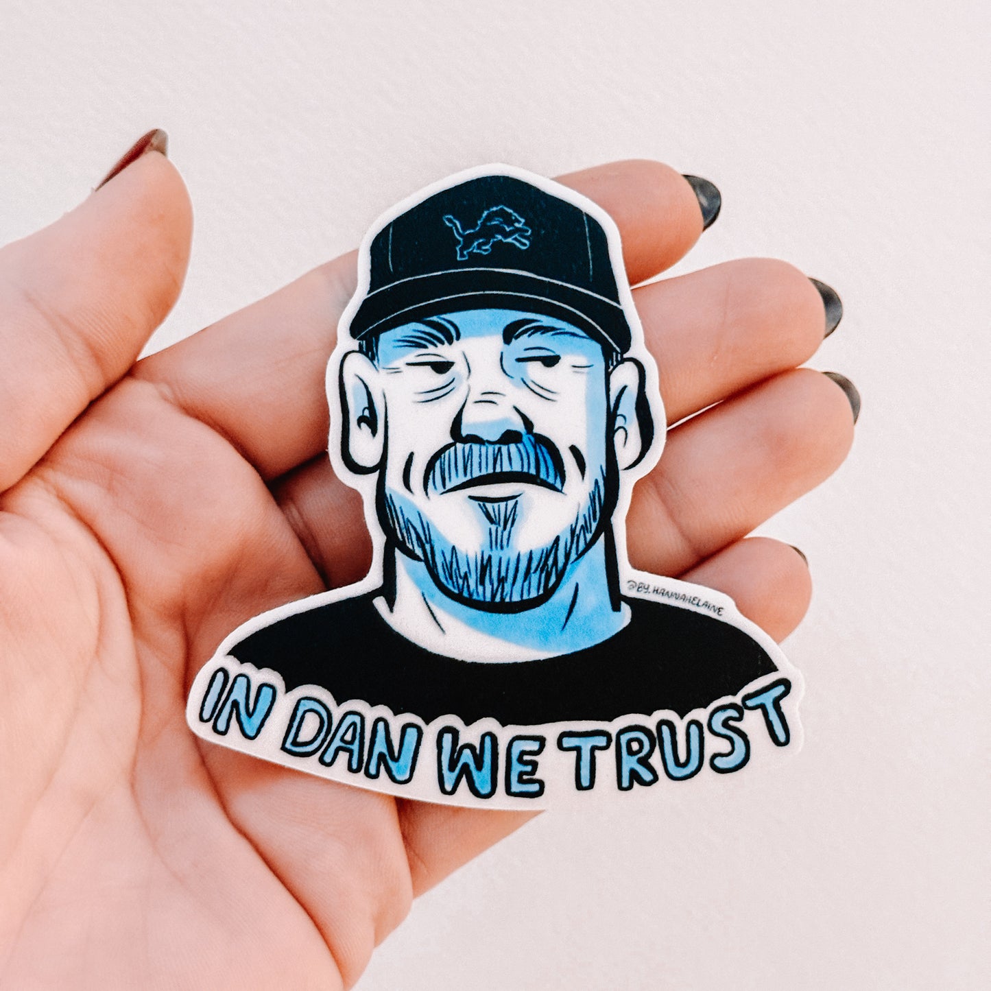 Dan Campbell Vinyl Sticker