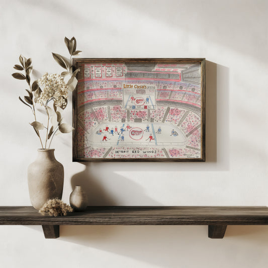 "Red Wings at LCA" Fine Art Print